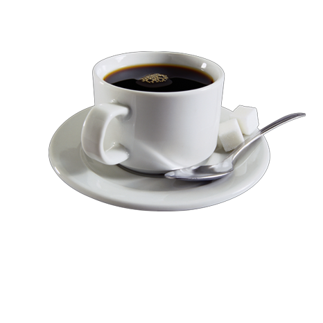 xícara no Brasil ou chávena em Portugal de café expresso